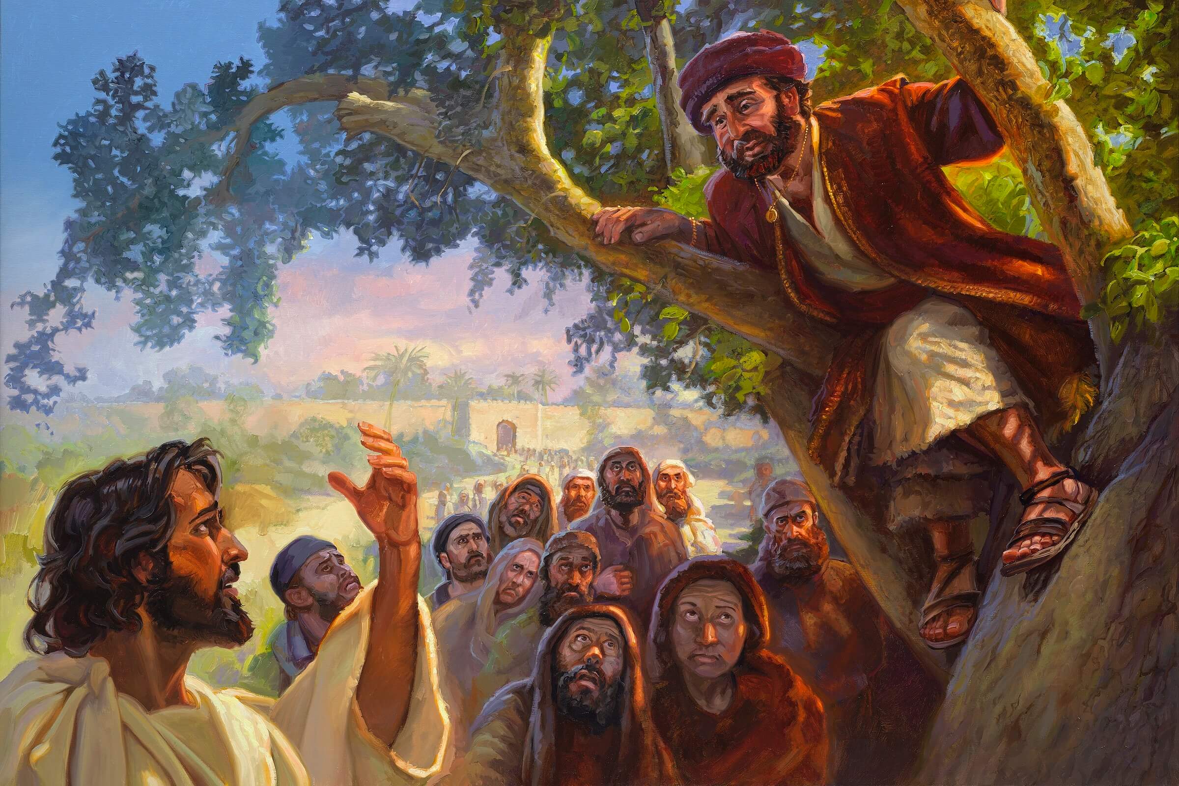 Jesus and Zacchaeus